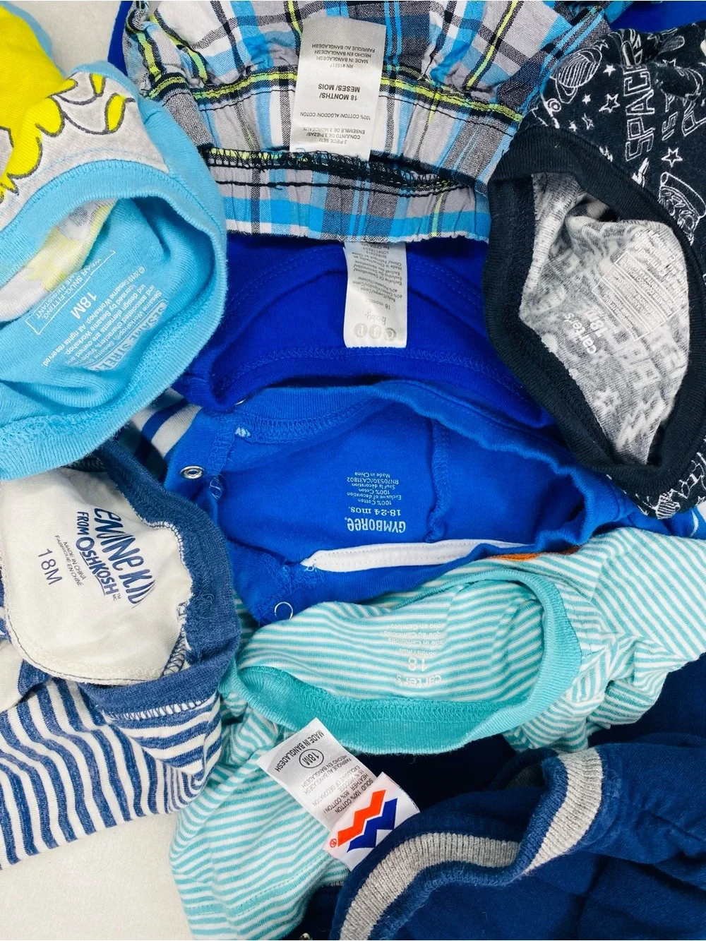 Baby Boy 18M Clothing Lot Gymboree OshKosh Sesame Street 8 Pieces